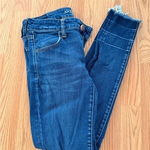American Eagle Outfitters Blue Women's Skinny Jeggings Jeans